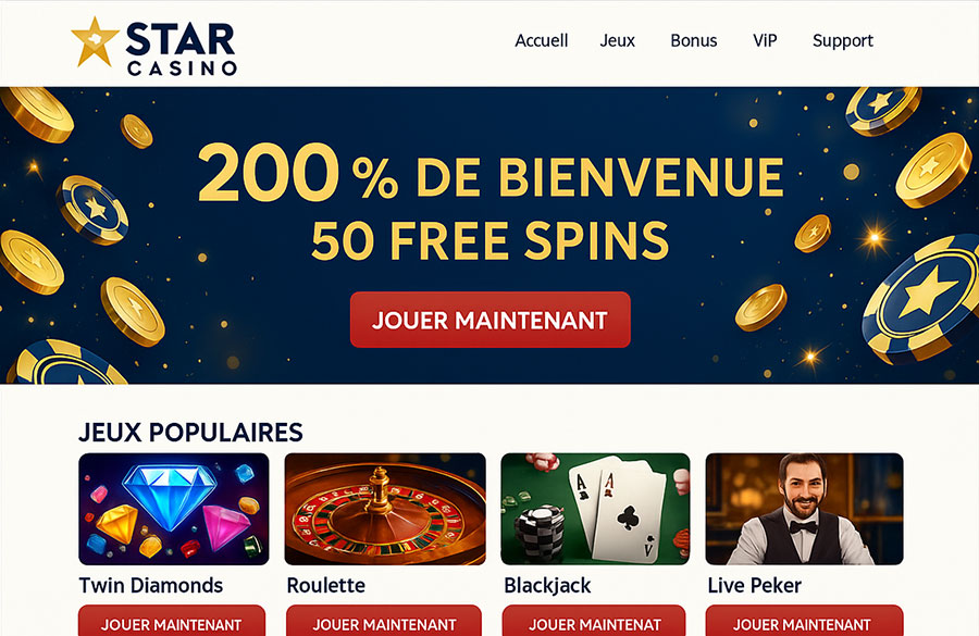 Star Casino en ligne